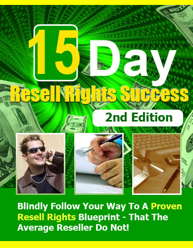15 Day Resell Rights Success  2nd Edition